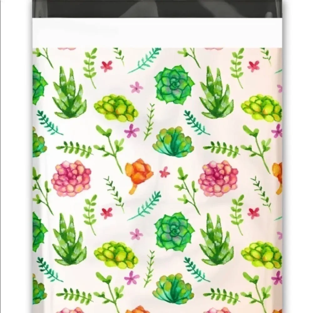 Poly Mailers MIX FRESH 35 pieces 10x13 35 stickers
